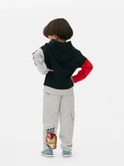 Sudadera Con Capucha Bicolor De Los Vengadores