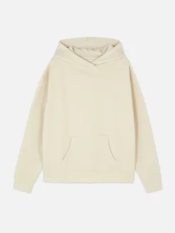 Sudadera Con Capucha Básica Sin Cierre