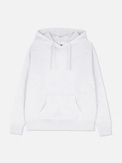 Sudadera Con Capucha Básica Sin Cierre