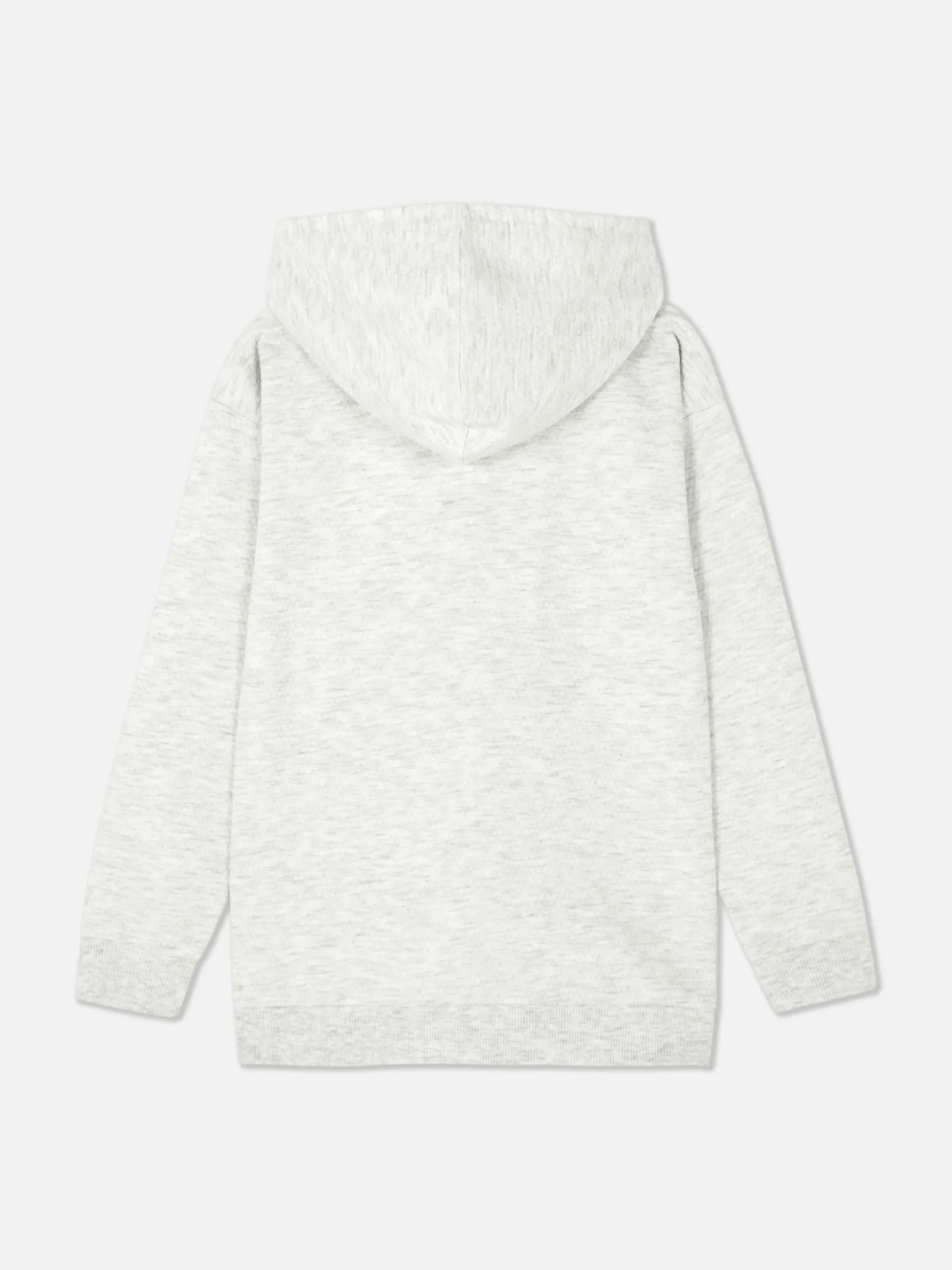 Sudadera Con Capucha, Cremallera Y Textura Para Niño