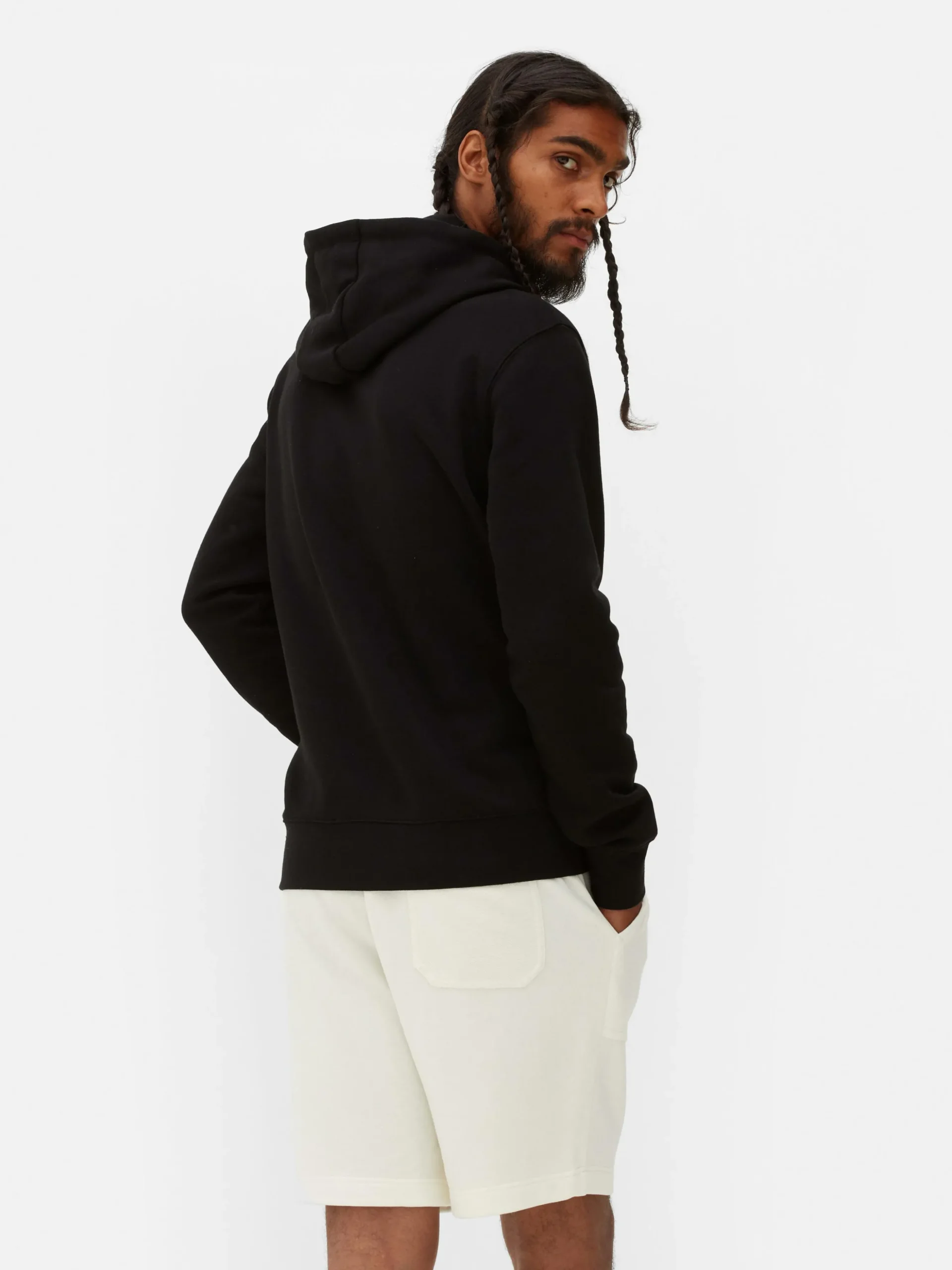 Sudadera Con Capucha De Corte Recto Essential