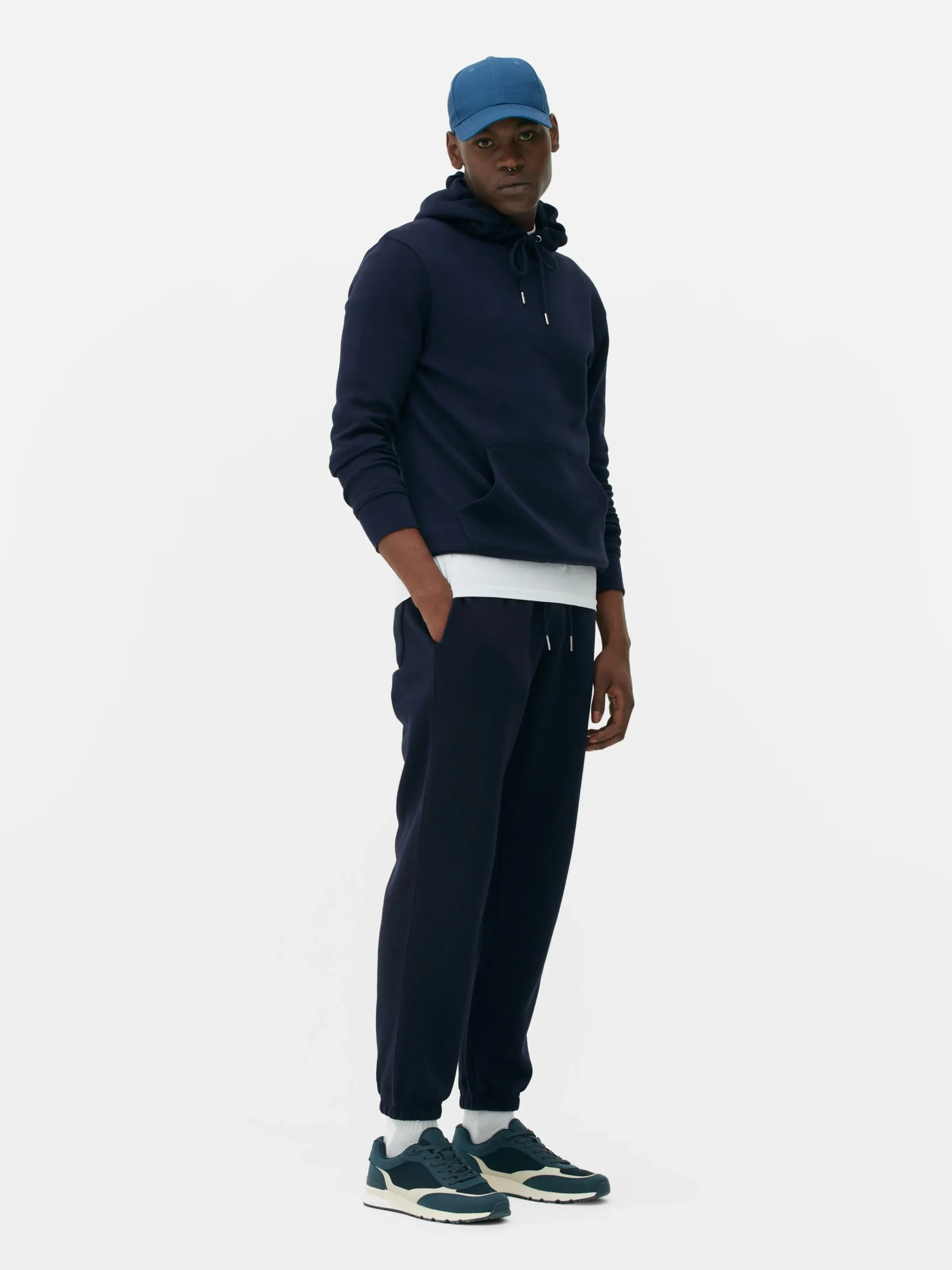 Sudadera Con Capucha De Corte Recto Essential