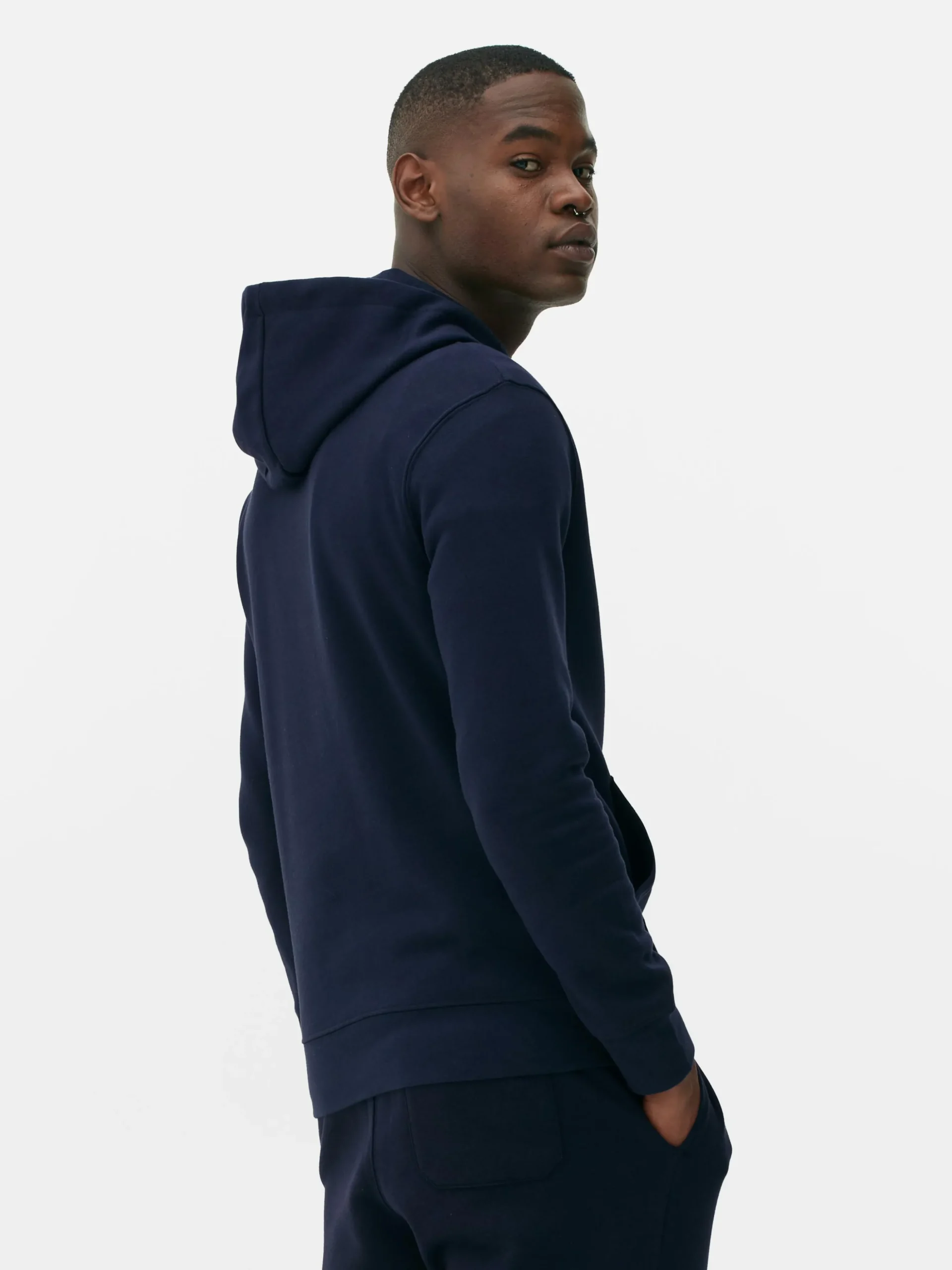 Sudadera Con Capucha De Corte Recto Essential