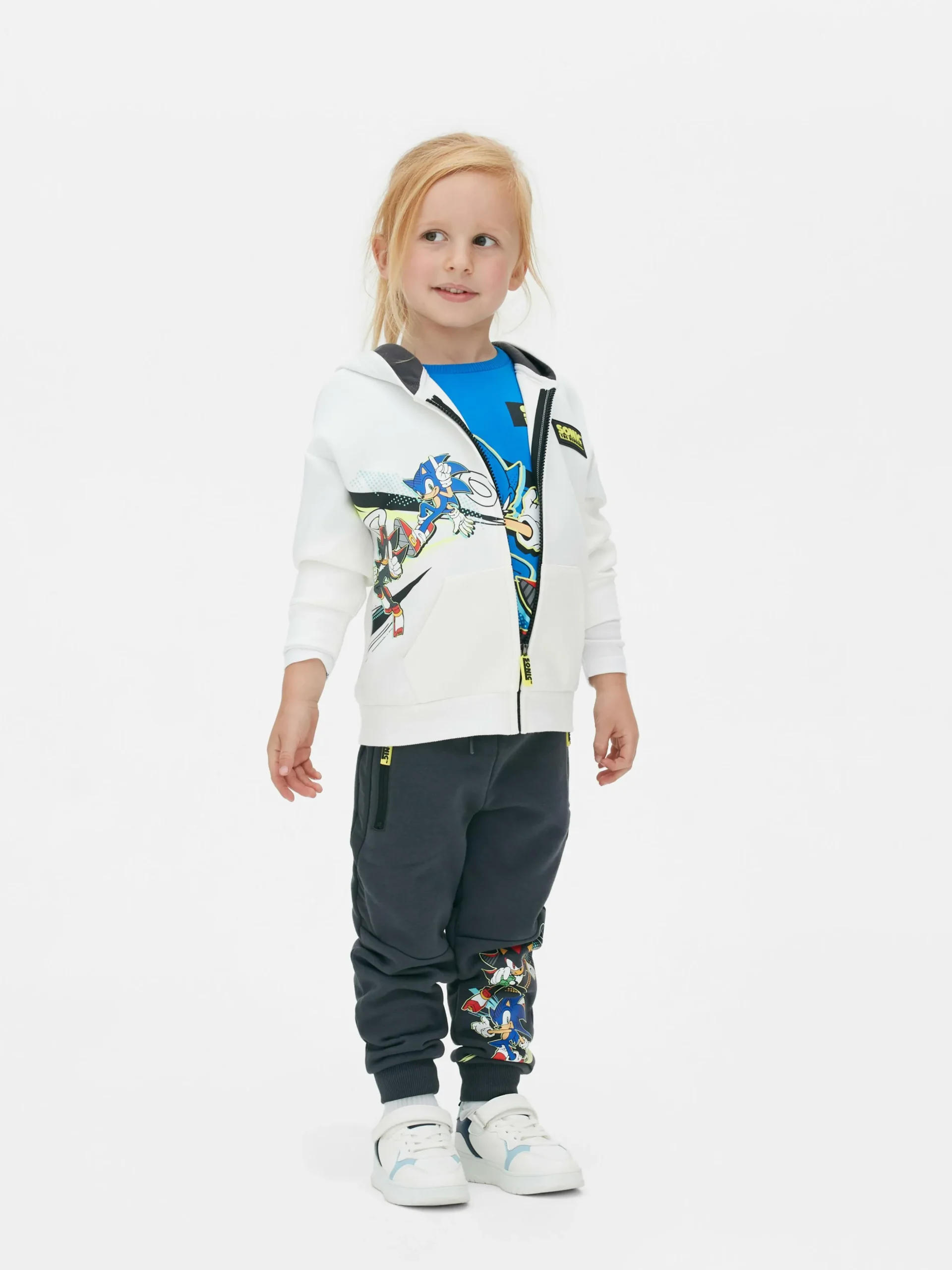 Sudadera Con Capucha Y Cremallera De Sonic, El Erizo