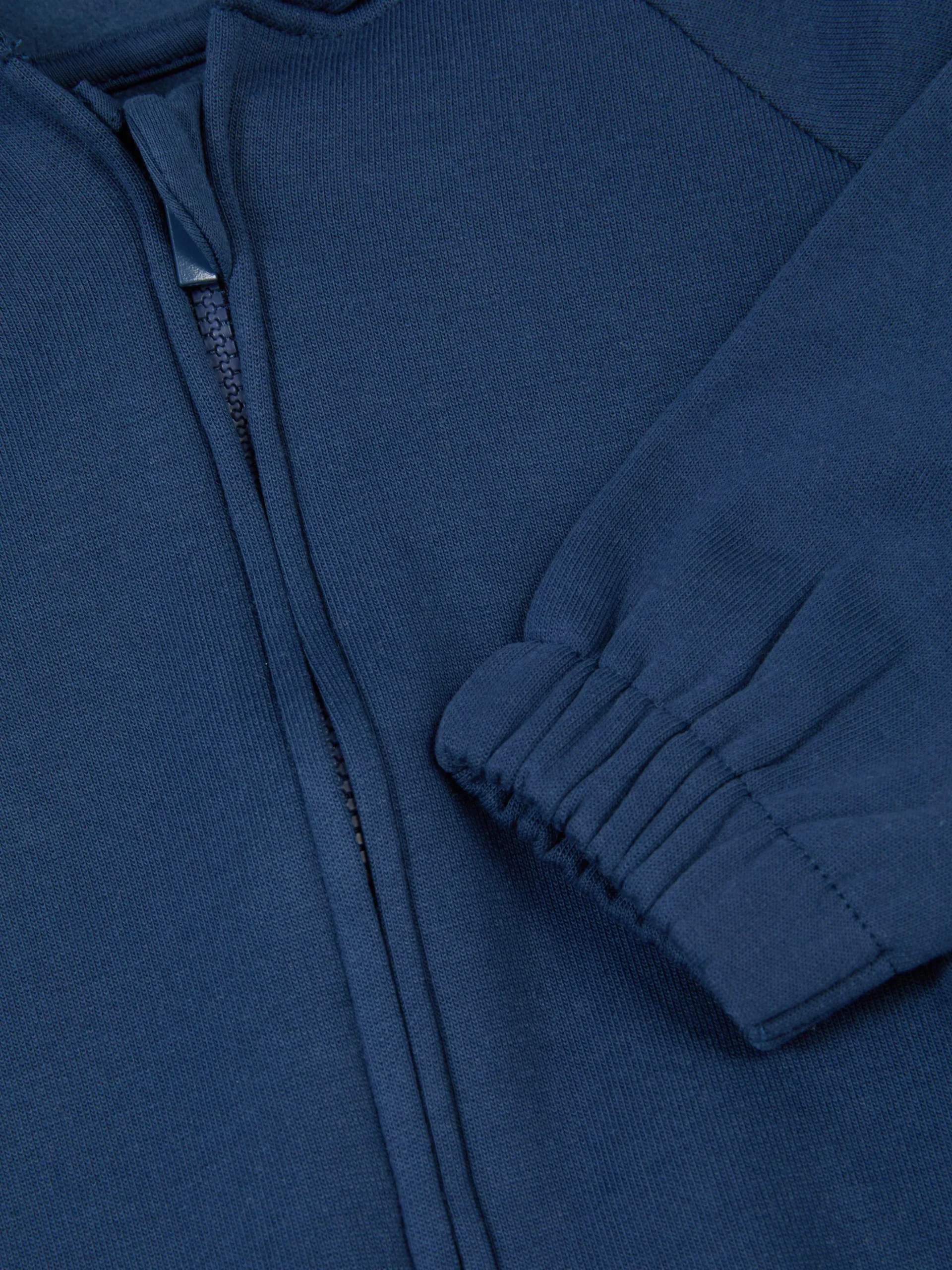 Sudadera Con Capucha Y Cremallera