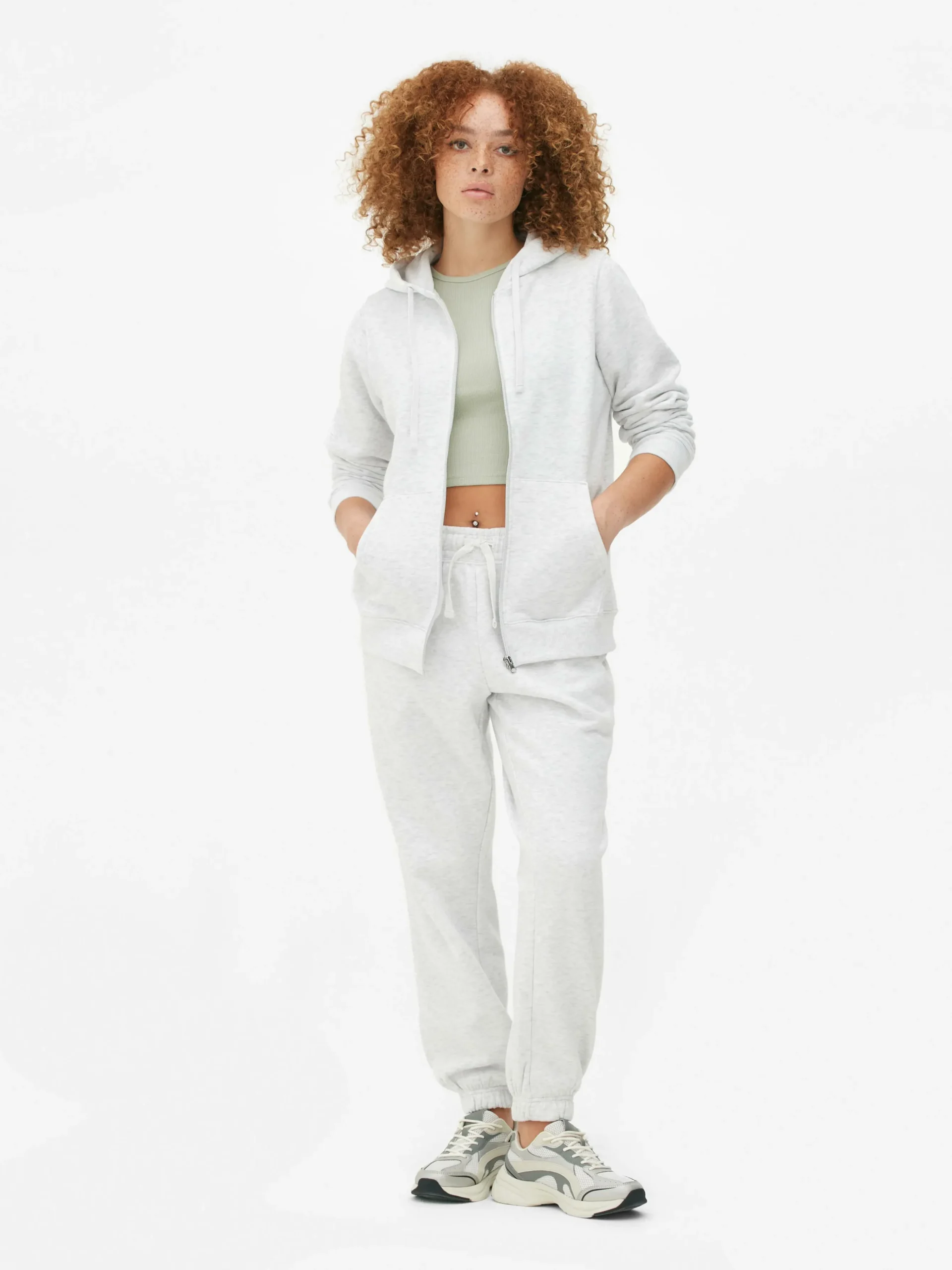 Sudadera Con Capucha Y Cremallera