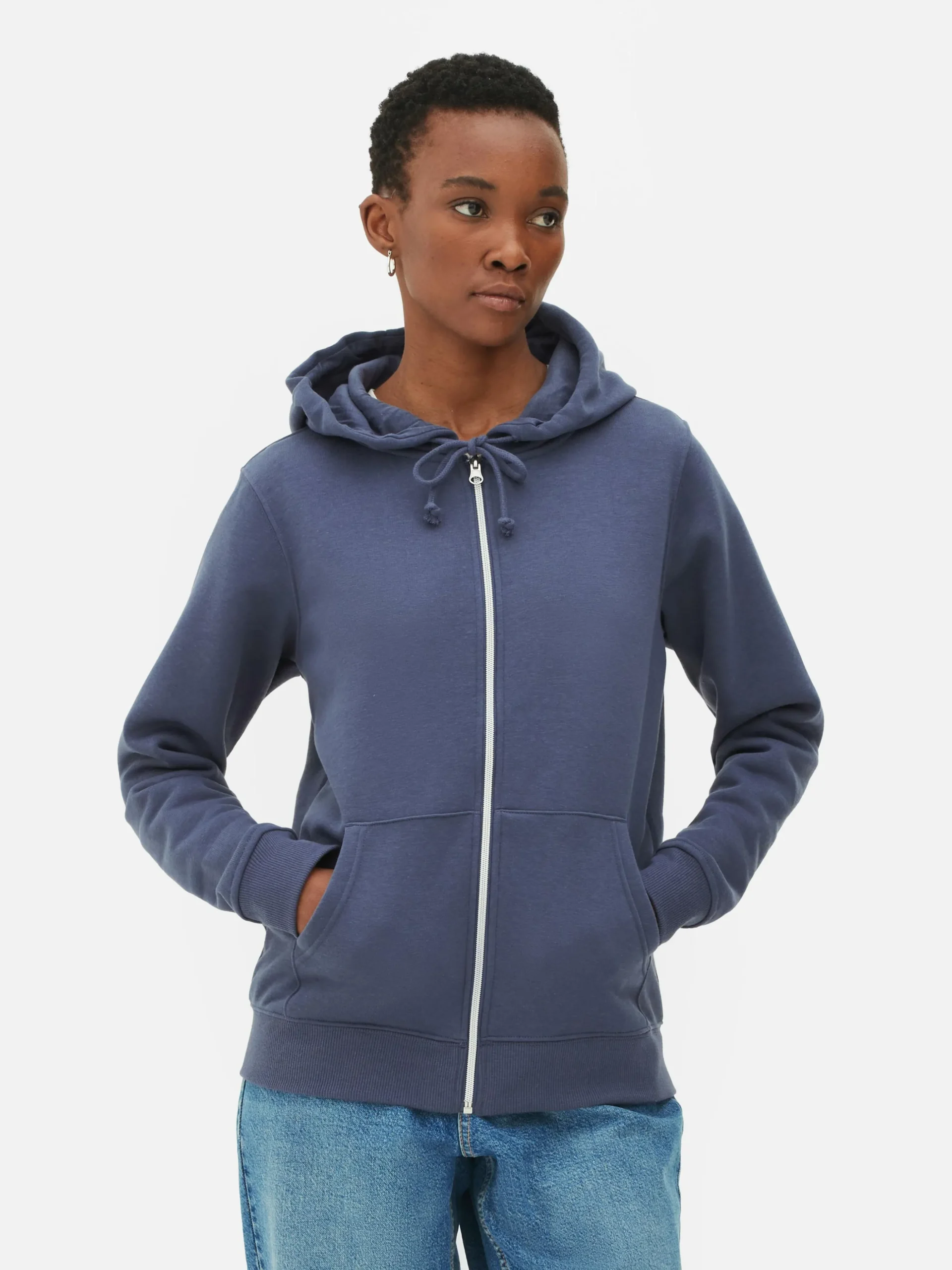 Sudadera Con Capucha Y Cremallera