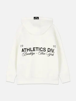 Sudadera Con Capucha Y Estampado Gráfico