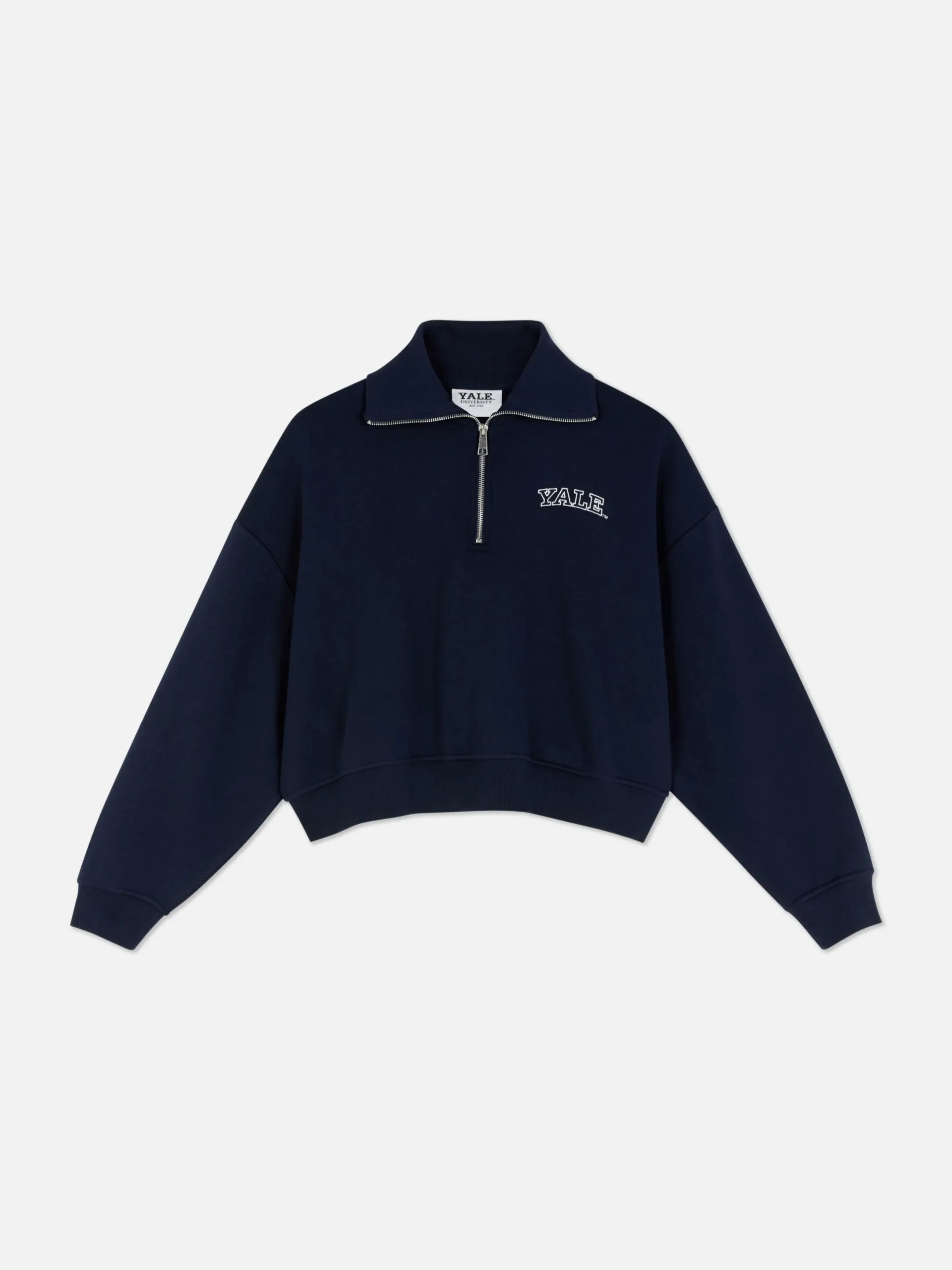 Sudadera Con 1/2 Cremallera Yale