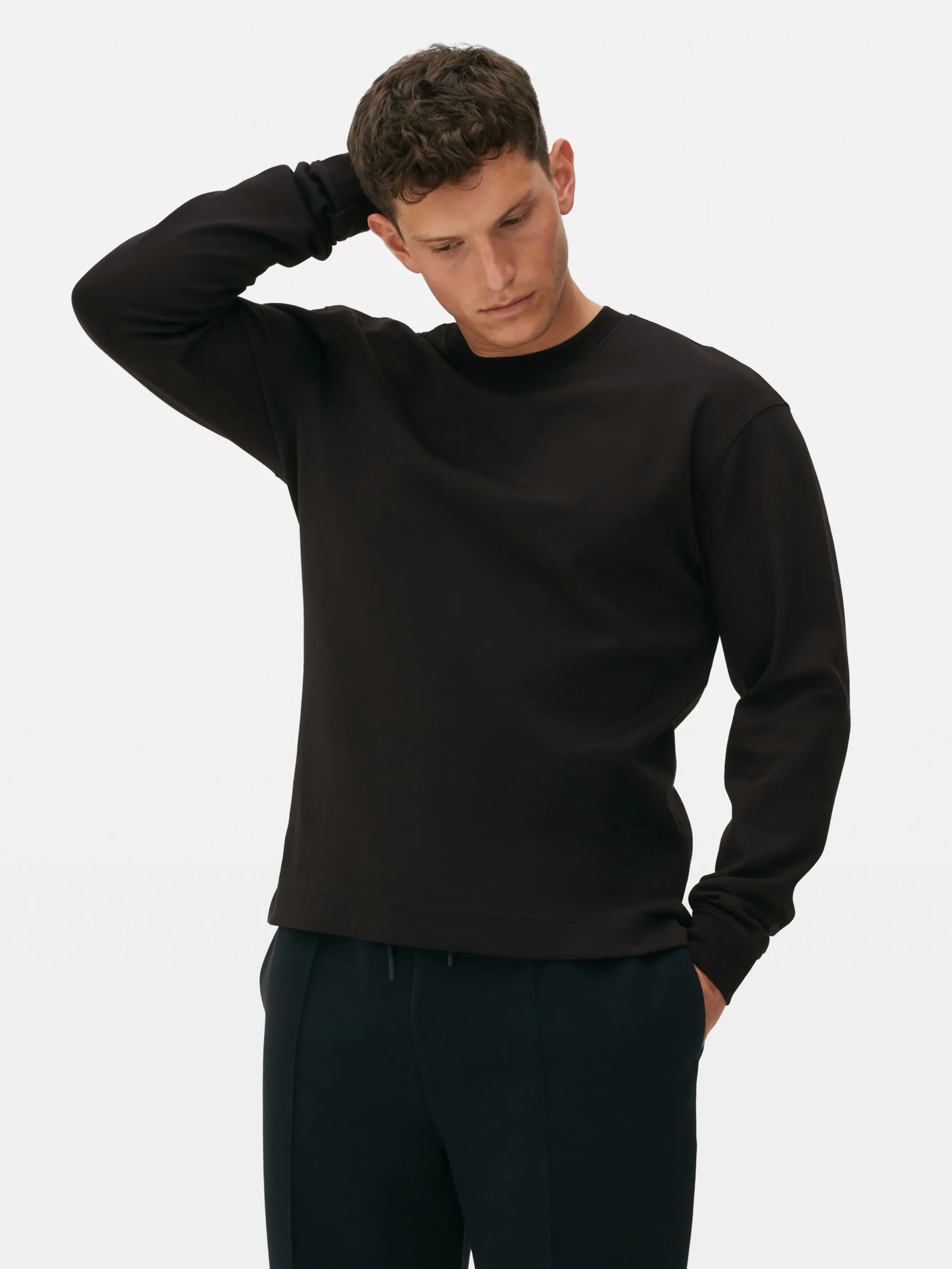 Sudadera Con Cuello Redondo De Kem