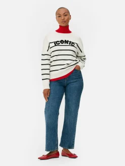 Sudadera Con Mensaje En El Pecho