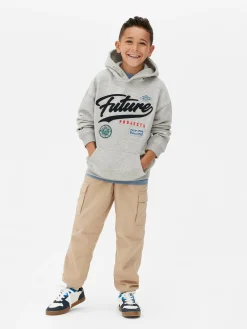 Sudadera De Bouclé Con Capucha «Future Projects»