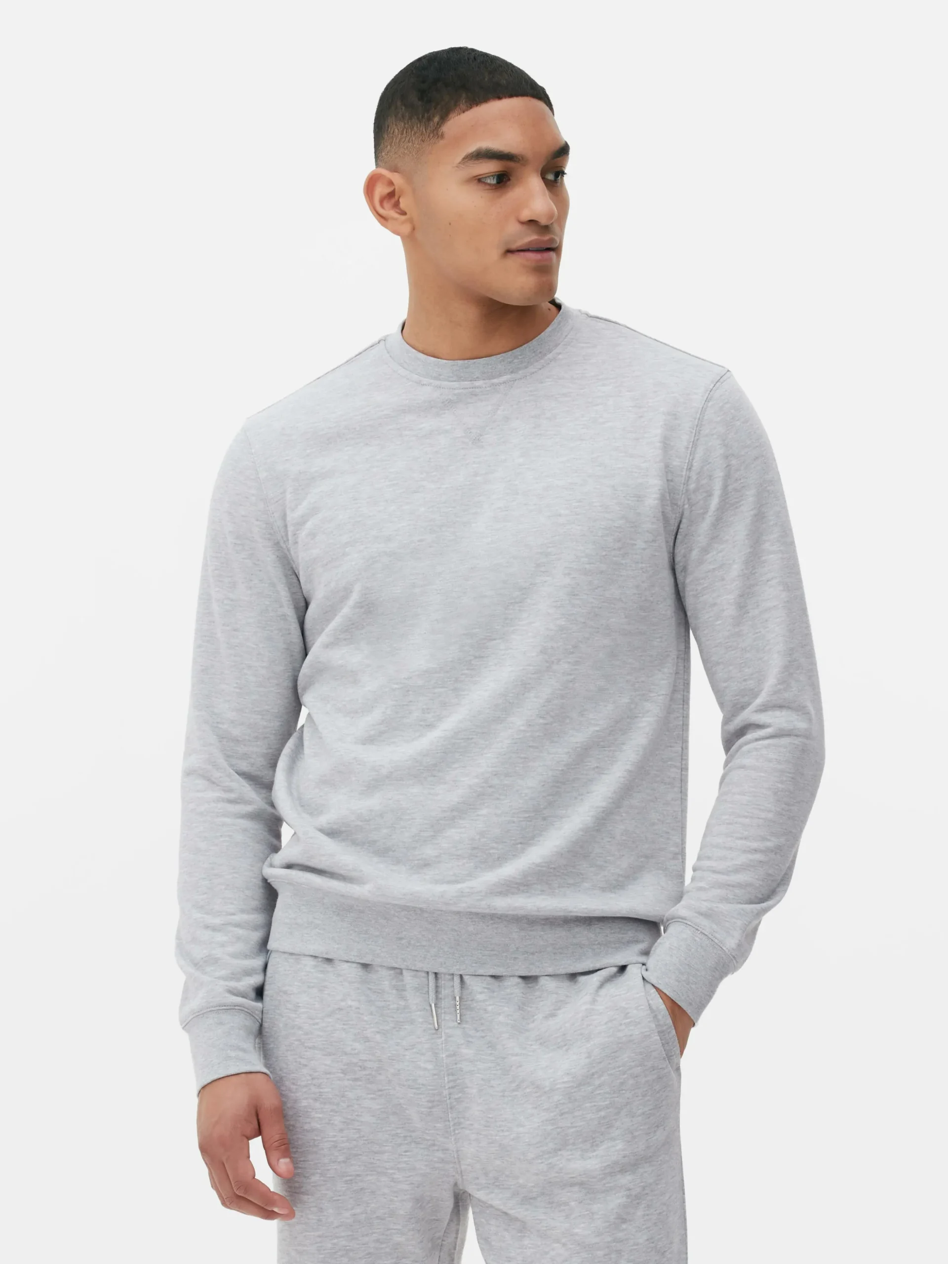 Sudadera De Cuello Redondo