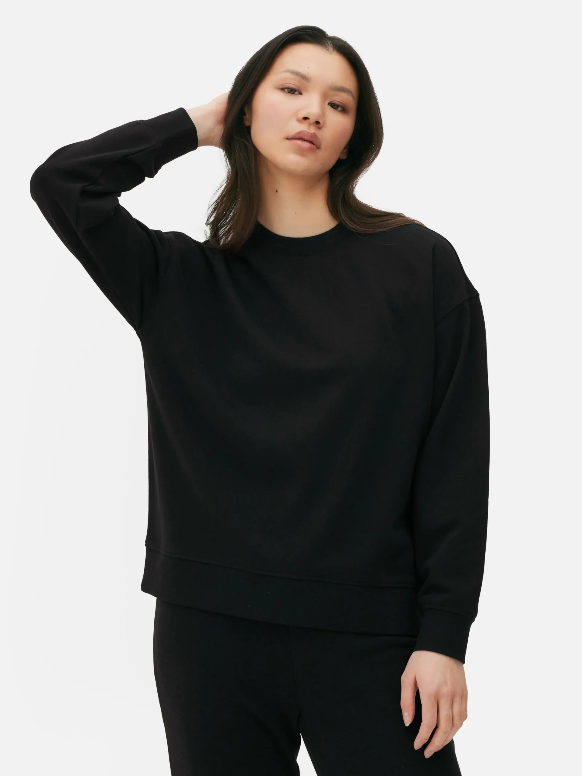 Sudadera De Cuello Redondo