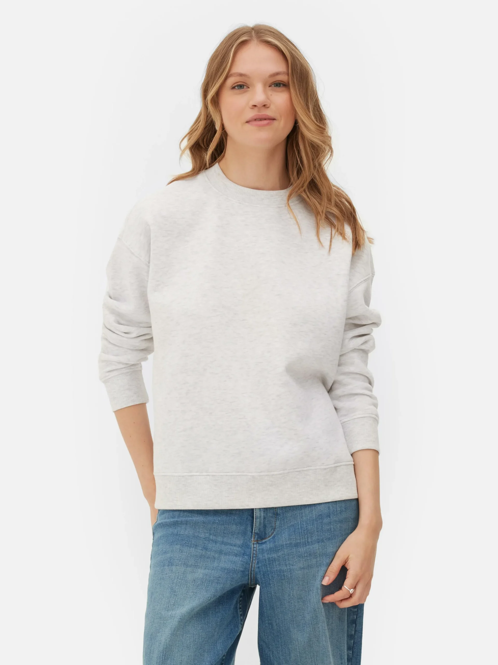 Sudadera De Cuello Redondo Clásica