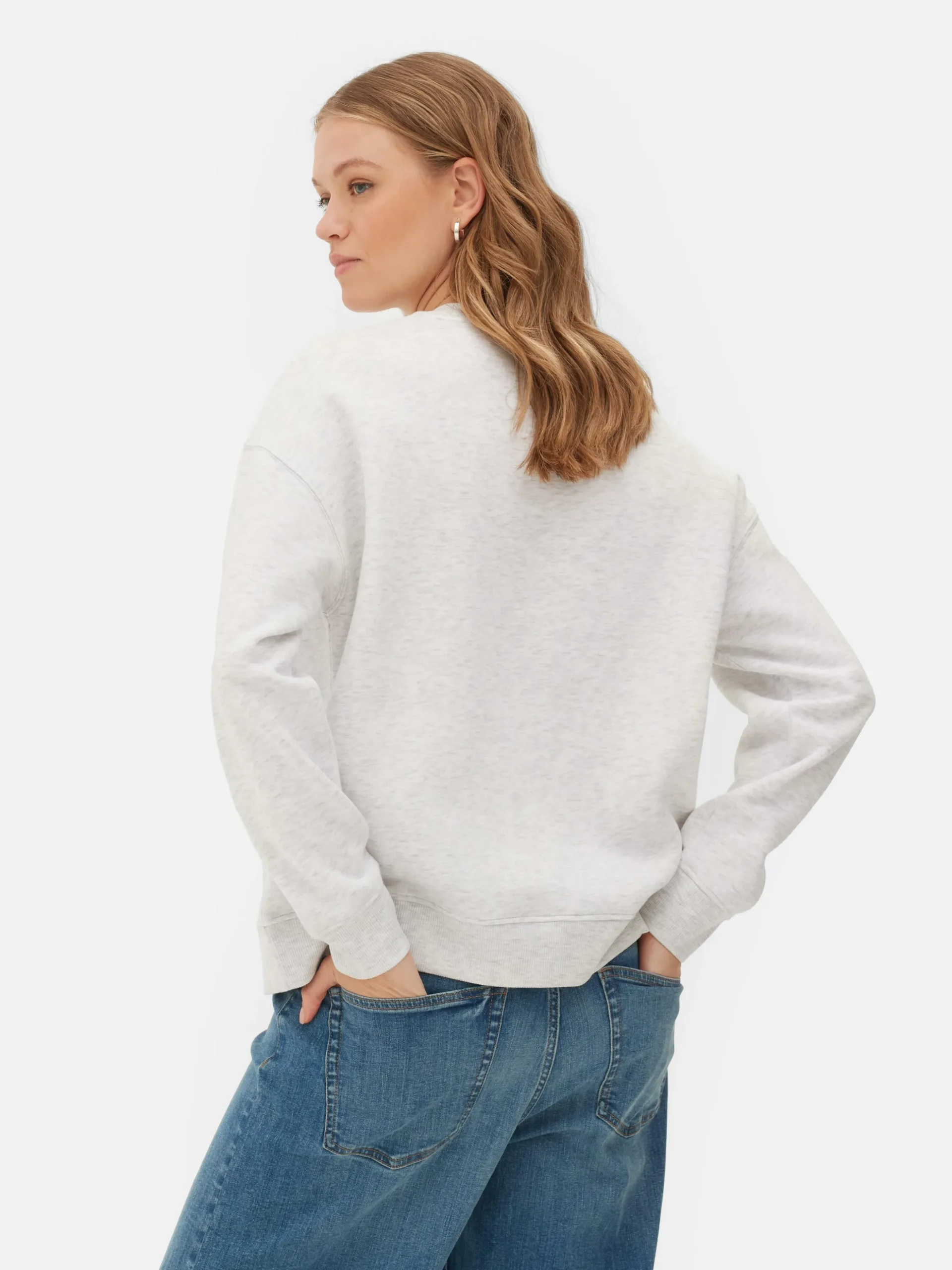 Sudadera De Cuello Redondo Clásica