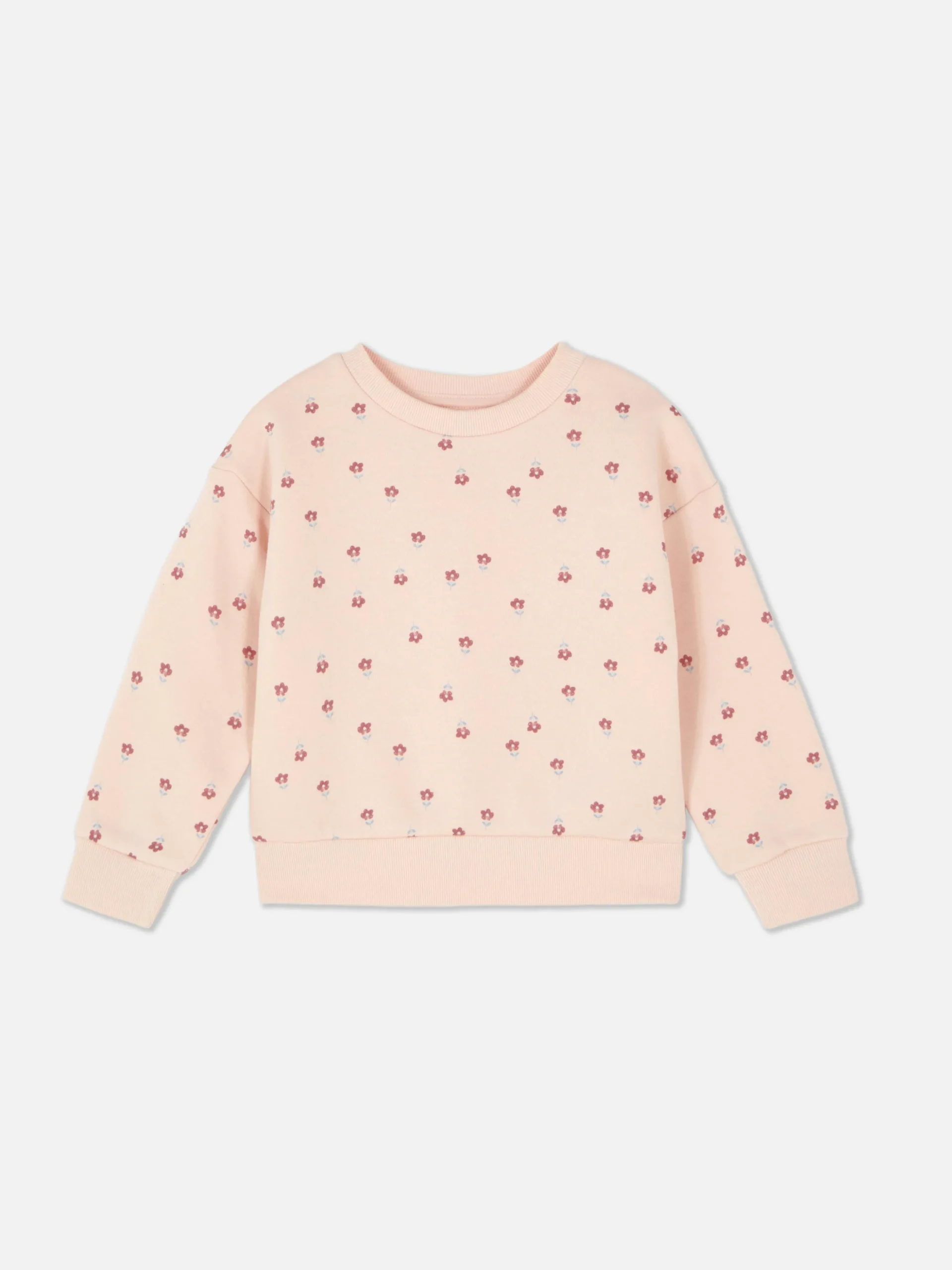 Sudadera De Cuello Redondo Con Estampado Gráfico
