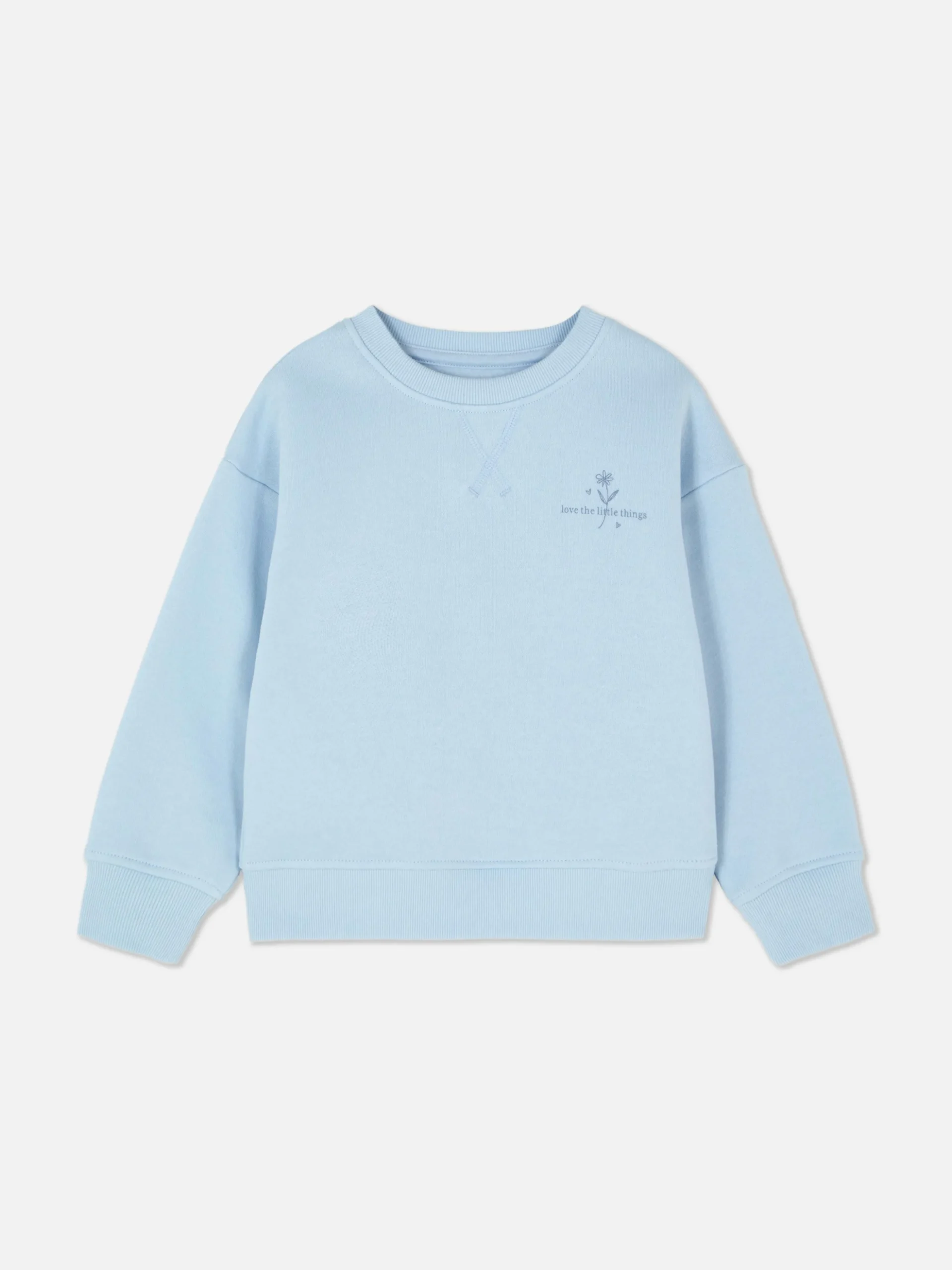 Sudadera De Cuello Redondo Con Estampado Gráfico