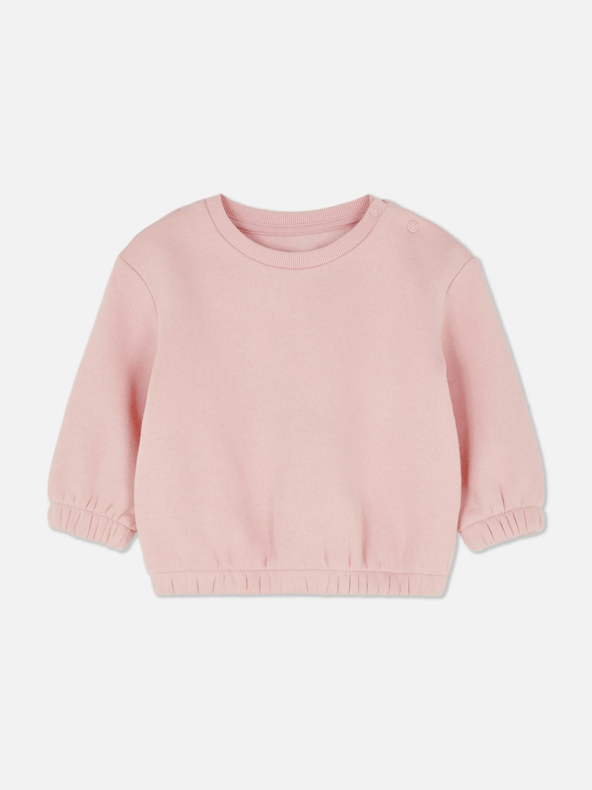 Sudadera De Cuello Redondo Combinable