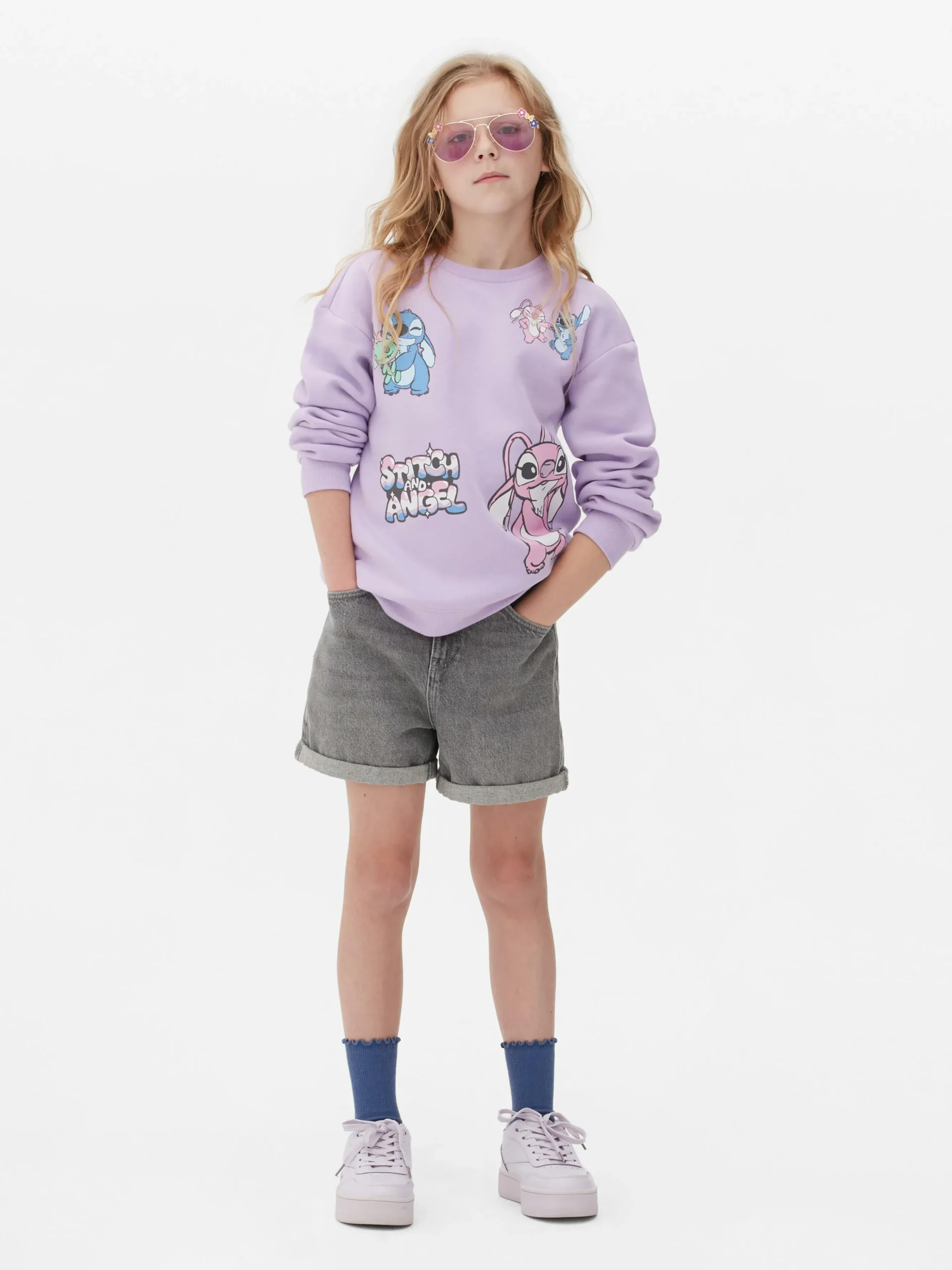 Sudadera De Cuello Redondo De Disney