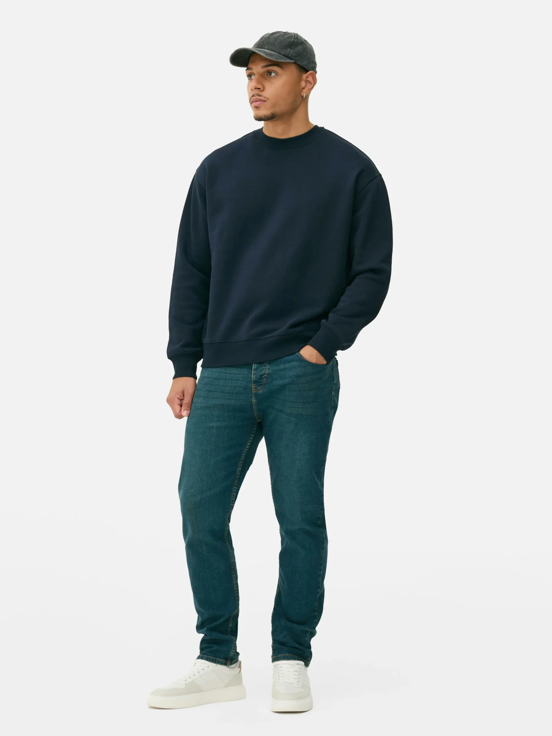 Sudadera De Cuello Redondo Extragrande