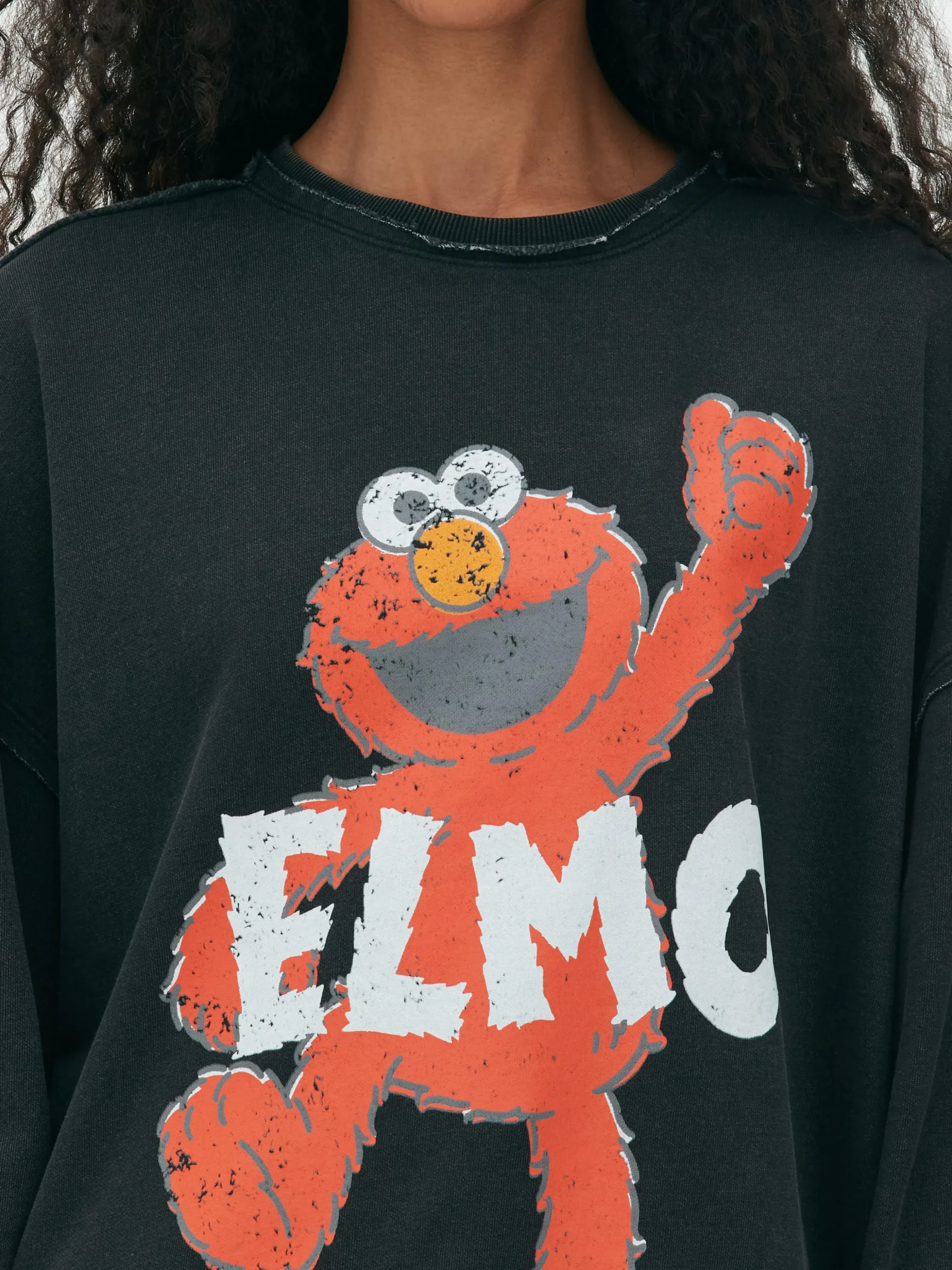 Sudadera Extragrande De Barrio Sésamo