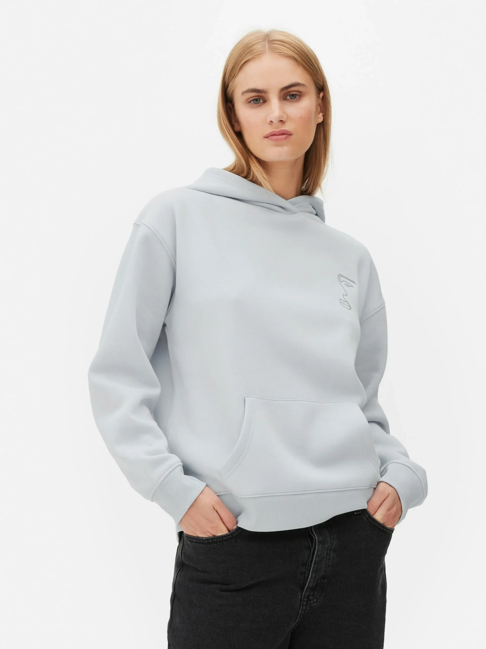 Sudadera Gráfica Combinable Con Capucha
