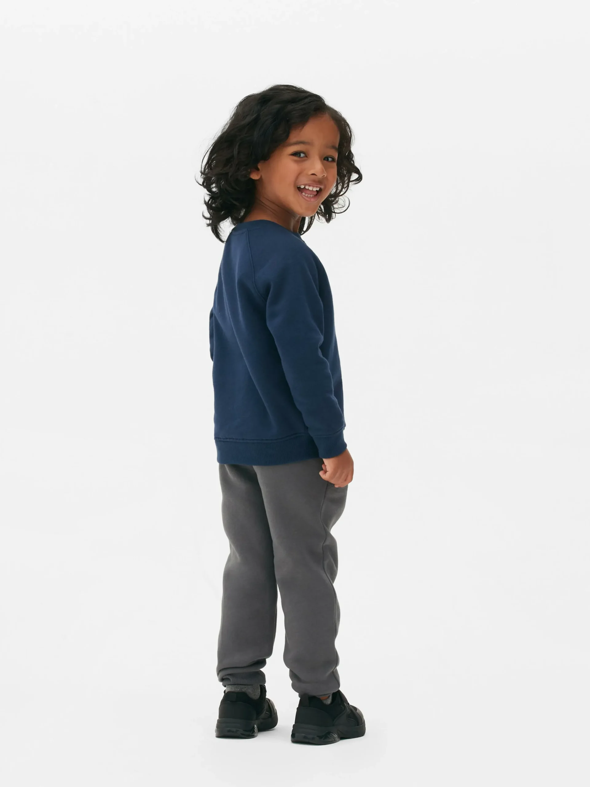 2 Sudaderas De Cuello Redondo Para Niño Pequeño