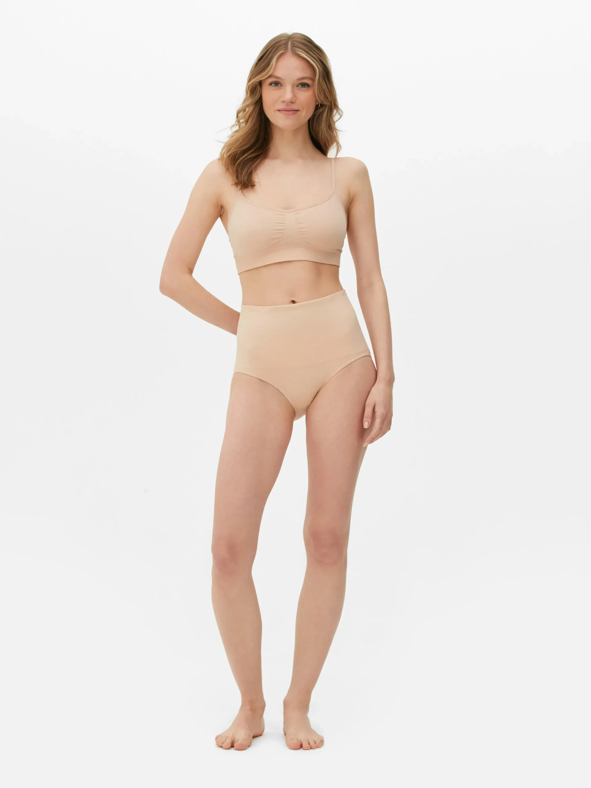 Tanga Moldeador De Talle Alto Sin Costuras