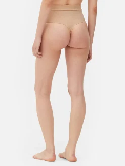 Tanga Moldeador De Talle Alto Sin Costuras