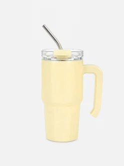 Taza Portátil De Acero Inoxidable