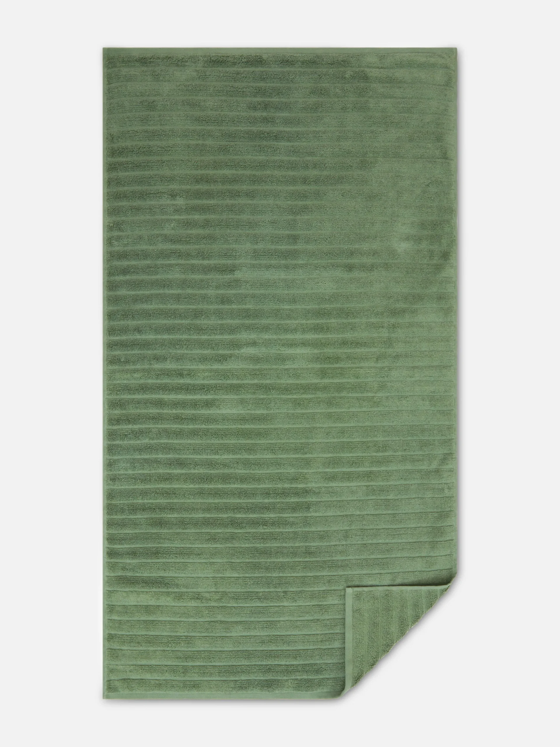 Toalla De Baño Acanalada Con Textura