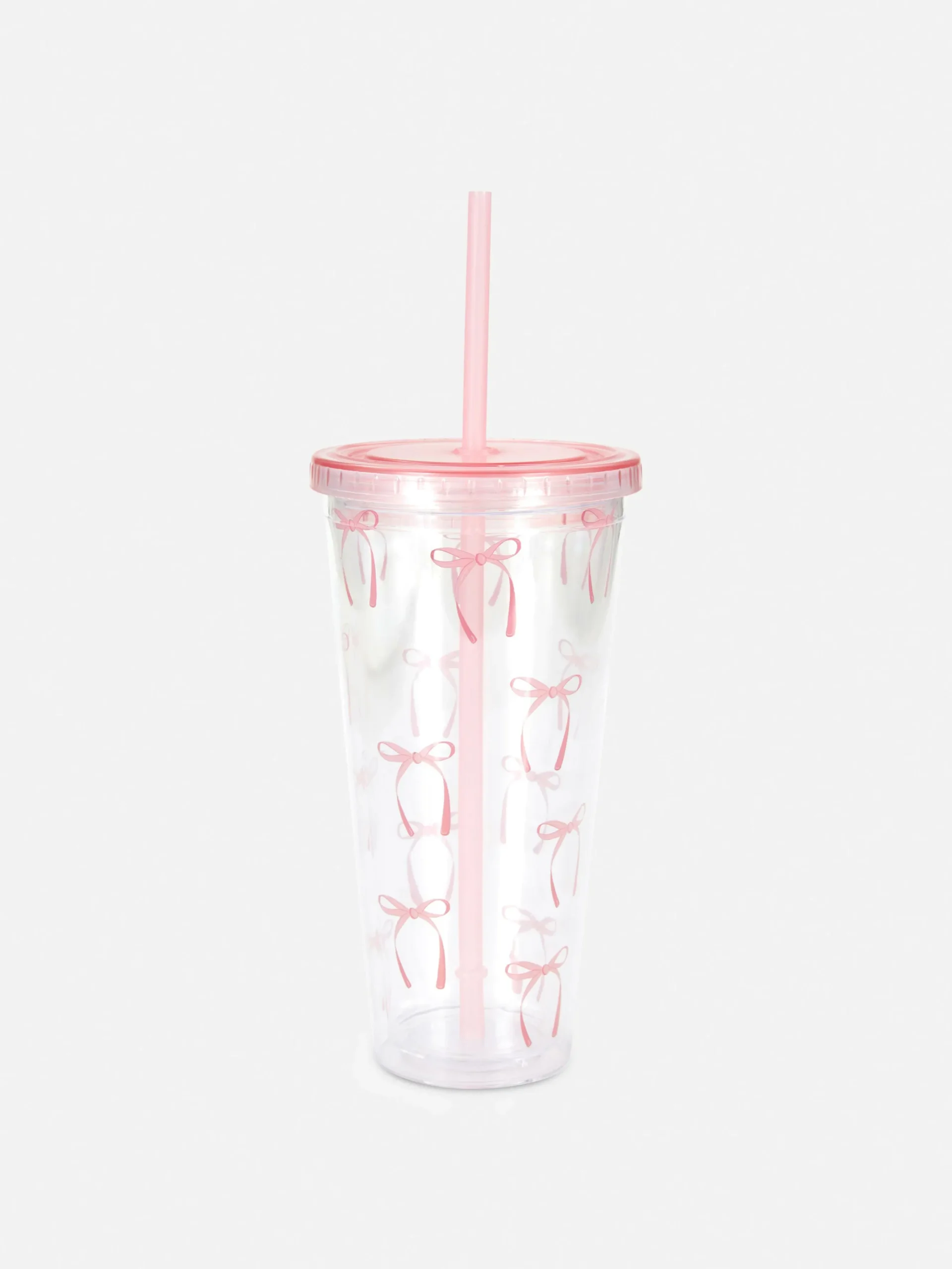 Vaso Con Pajita
