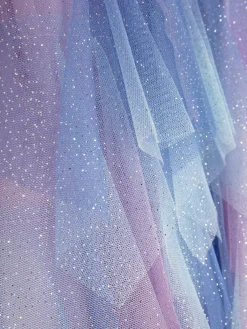 Vestido Con Falda De Tul De Frozen De Disney