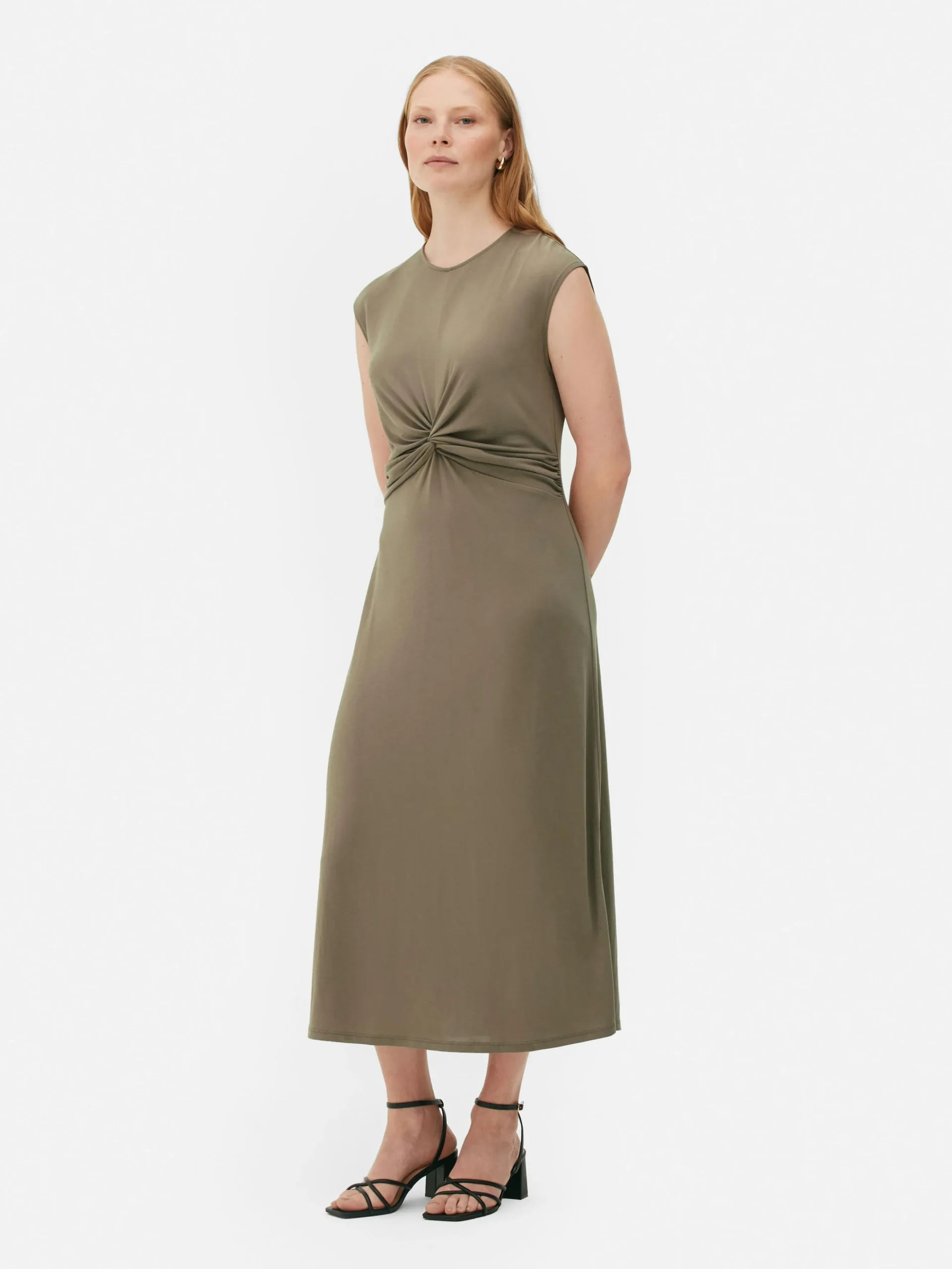 Vestido De Punto Con Detalle Retorcido De The Edit