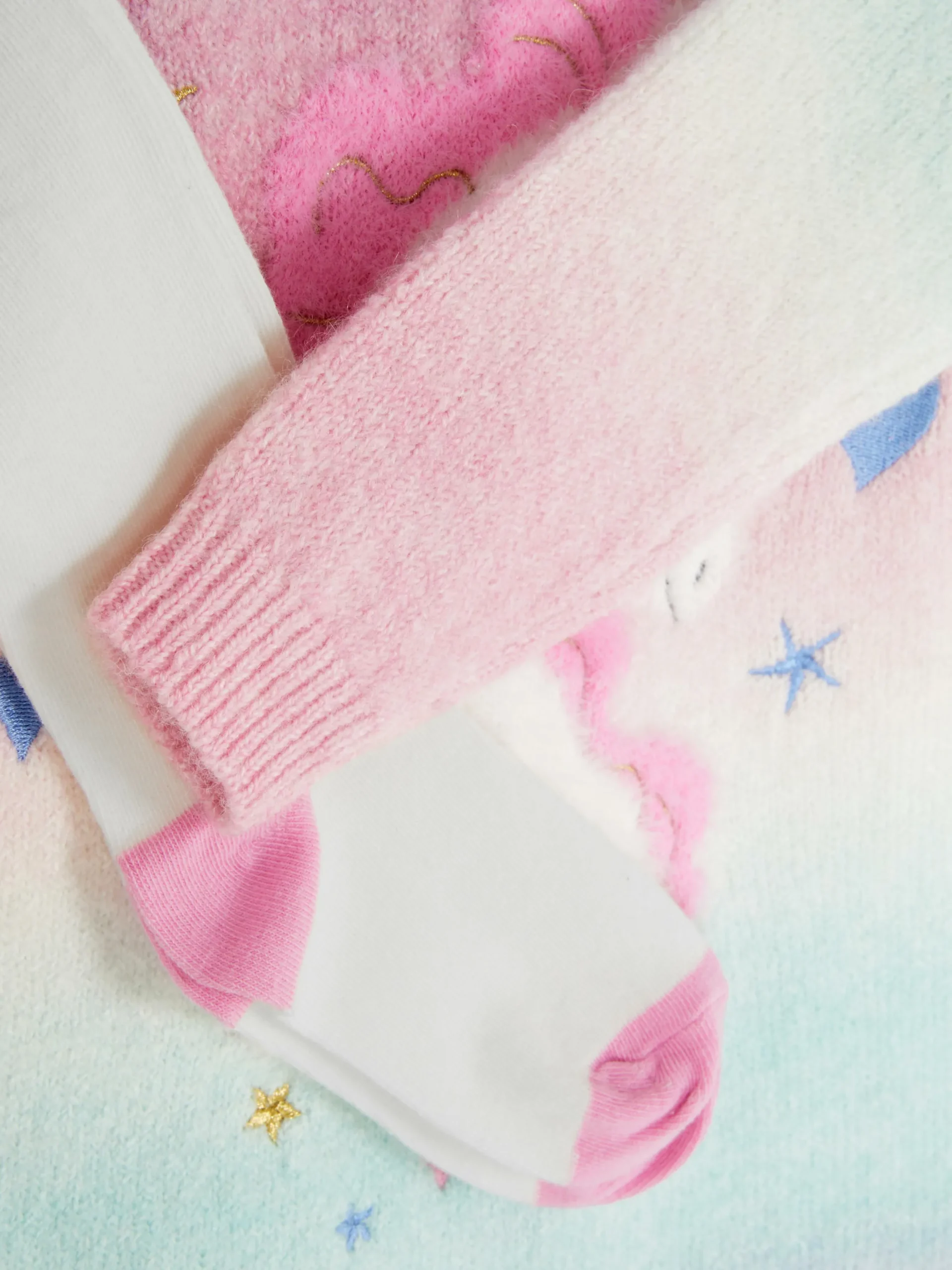 Vestido De Punto Con Unicornio Y Pantis A Juego