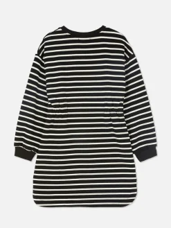 Vestido Sudadera A Rayas