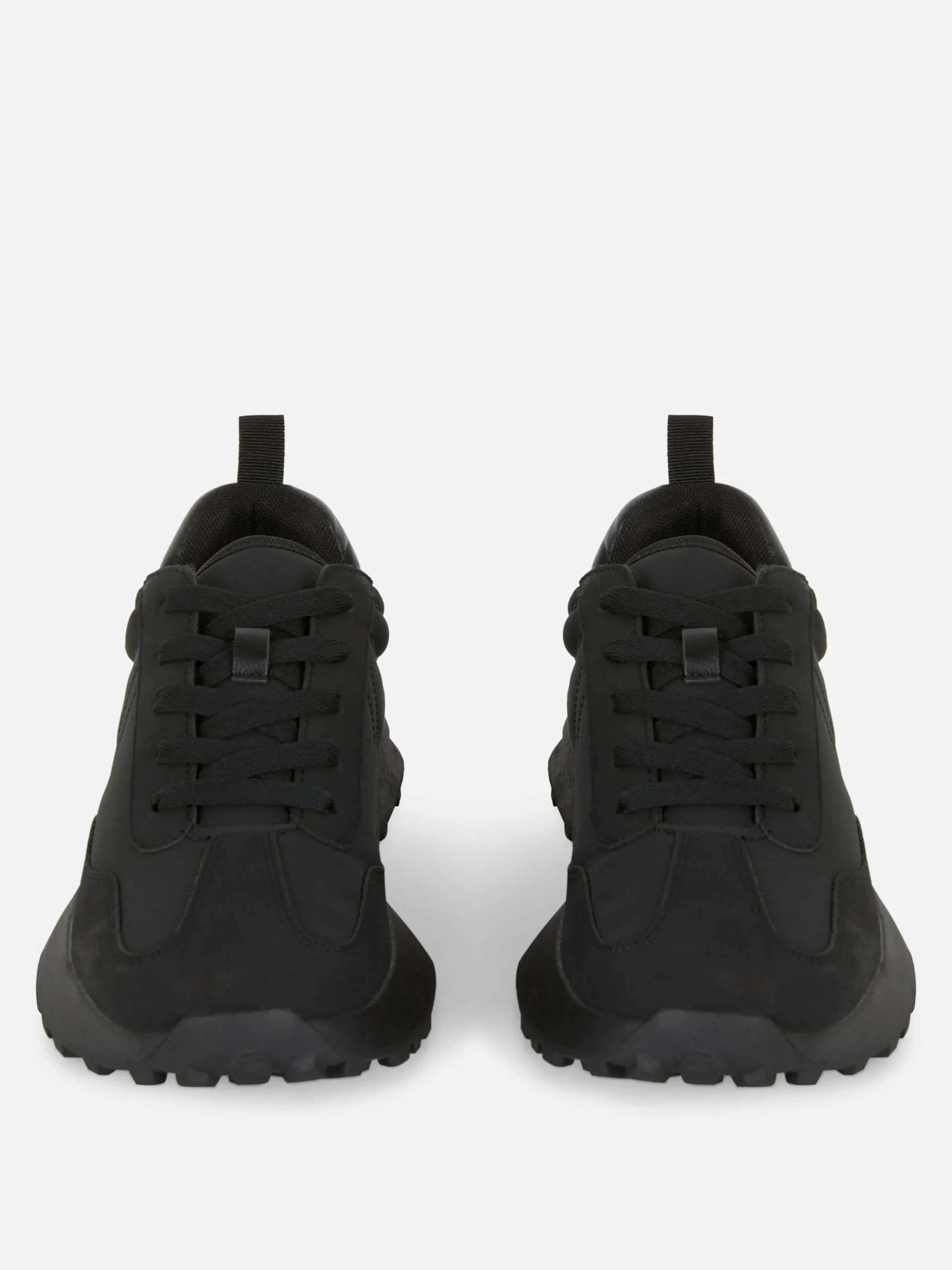 Zapatillas Deportivas Bicolor Con Suela Gruesa