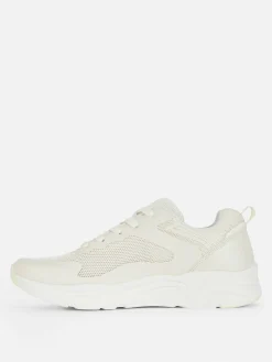 Zapatillas Deportivas Con Suela Gruesa Y Paneles